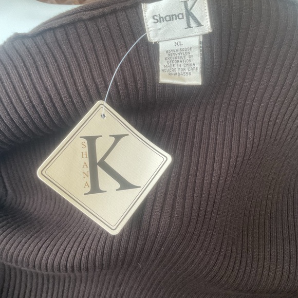 Shana K  ladies buttonless cardigan sweater. NWT - Picture 7 of 8